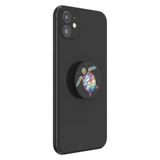 Popsockets 2 Psychedelic Turtle 805575 - Standard Phone Grip and Stand