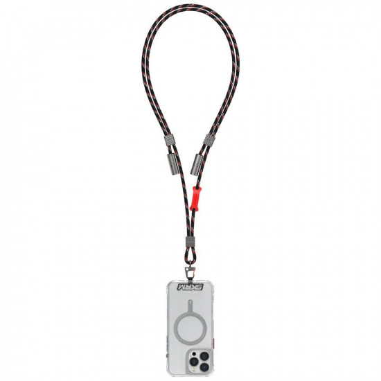 Universal phone lanyard cable 2in1 Skinarma Dyno Ve USB-C/USB-C black