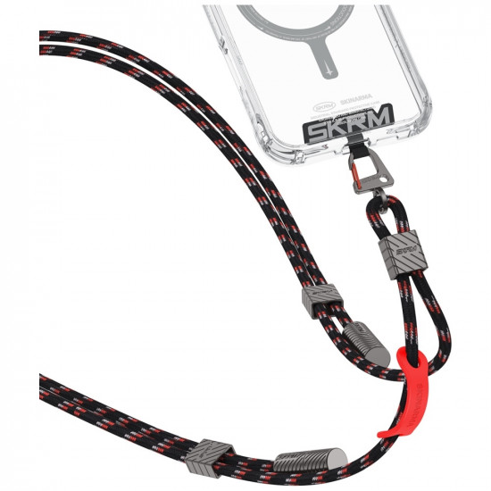 Universal phone lanyard cable 2in1 Skinarma Dyno Ve USB-C/USB-C black