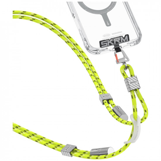 Universal phone lanyard cable 2in1 Skinarma Dyno Ve USB-C/USB-C niteglow