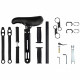 Child Bicycle Seat WILDMAN C1 for frame black