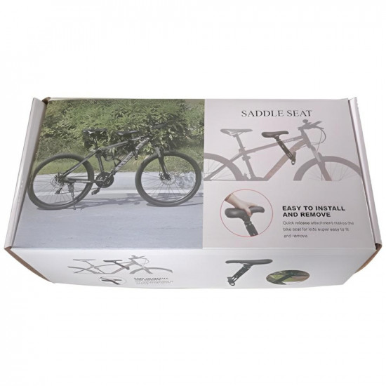 Child Bicycle Seat WILDMAN C1 for frame black