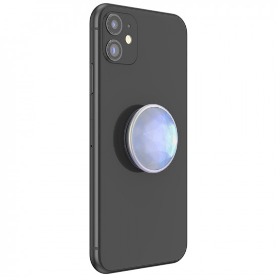 Popsockets Luxe Iridescent Dichroic Diamond Frosted Phone Holder and Stand 806539