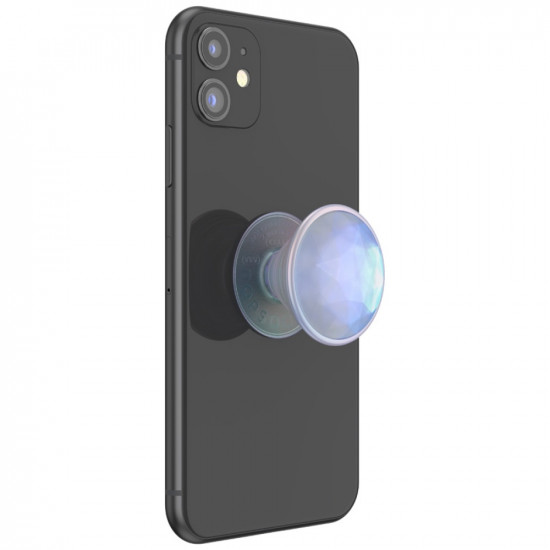 Popsockets Luxe Iridescent Dichroic Diamond Frosted Phone Holder and Stand 806539
