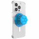 Popsockets Translucent FG-Popper MagSafe Phone Holder and Stand Blue 807325