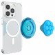 Popsockets Translucent FG-Popper MagSafe Phone Holder and Stand Blue 807325