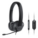Creative HS-720 V2 Wired Headphones with Microphone Black/Black USB