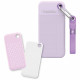 External Drive Verbatim Pocket SSD 2TB USB-C 3.2 gen.2 white-purple 32323