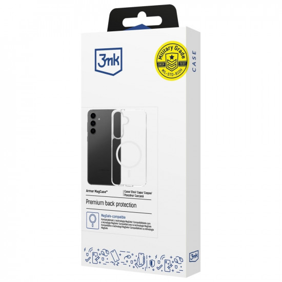 3MK Armor MagCase case for Samsung Galaxy S25 FE