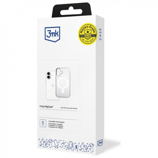 3MK Frosty MagCase for Apple iPhone 17 white