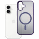 3MK Frosty MagCase for Apple iPhone 17 purple