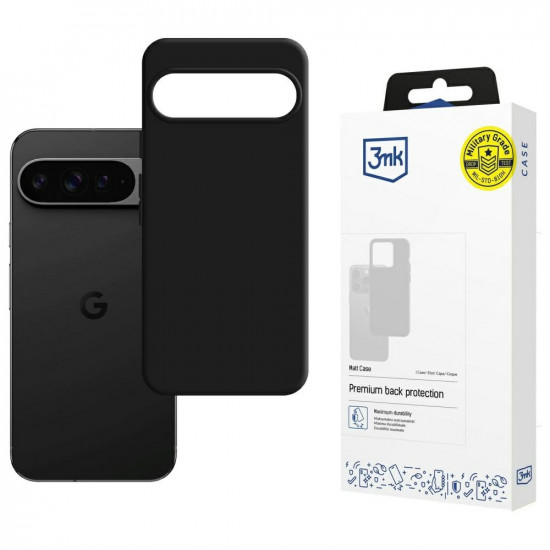 3MK Matt Case for Google Pixel 10 Pro XL Black