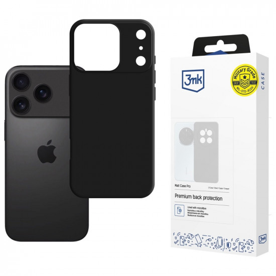 3MK MattCase Pro case for Apple iPhone 17 Pro Max 3MK MattCase Pro case for Apple iPhone 17 Pro Max