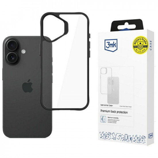 3MK Satin Armor Case+ for Apple iPhone 17
