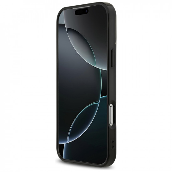 Case AMG Double Layer Transparent Graphics MagSafe for iPhone 17 Pro Max black