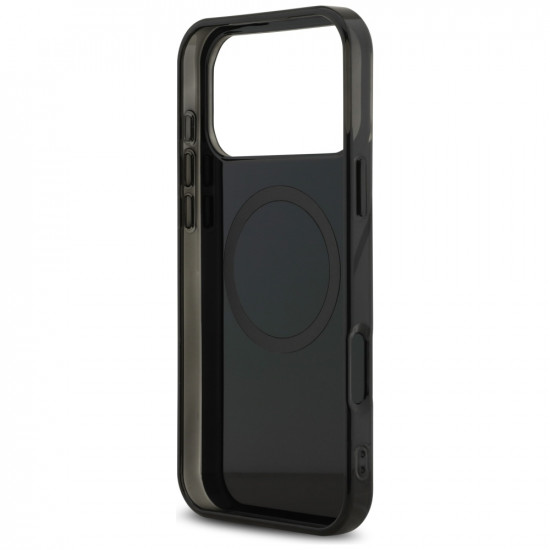 Case AMG Double Layer Transparent Graphics MagSafe for iPhone 17 Pro Max black