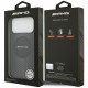 Case AMG Double Layer Transparent Graphics MagSafe for iPhone 17 Pro Max black