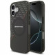 Case AMG Double Layer Transparent Rhombs MagSafe for iPhone 17 black-red Case AMG Double Layer Transparent Rhombs MagSafe for iPhone 17 black-red