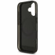 Case AMG Double Layer Transparent Rhombs MagSafe for iPhone 17 black-red Case AMG Double Layer Transparent Rhombs MagSafe for iPhone 17 black-red