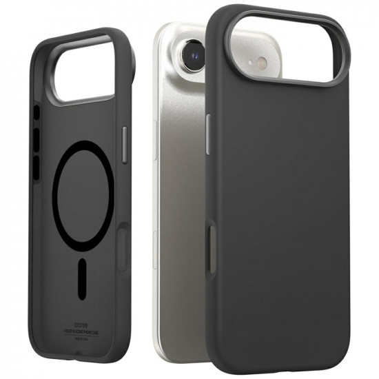Araree Typo Skin M MagSafe Case for iPhone 17 Air Black