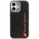 Case Audi R8 Carbon Fiber MagSafe for iPhone 17 black