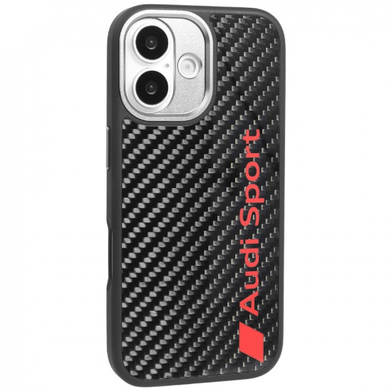 Case Audi R8 Carbon Fiber MagSafe for iPhone 17 black