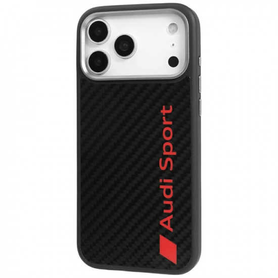 Case Audi R8 Carbon Fiber MagSafe for iPhone 17 Pro Max black