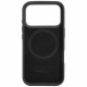 Case Audi R8 Genuine Leather MagSafe for iPhone 17 Pro black-red