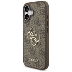 Case Guess 4G Big Logo for iPhone 17 brown