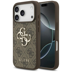 Case Guess 4G Big Logo for iPhone 17 Pro brown