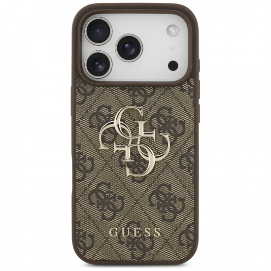 Case Guess 4G Big Logo for iPhone 17 Pro brown