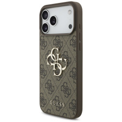 Case Guess 4G Big Logo for iPhone 17 Pro Max brown