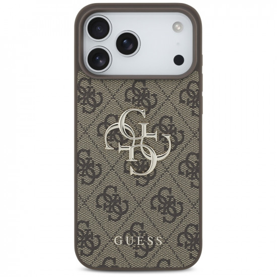 Case Guess 4G Big Logo for iPhone 17 Pro Max brown