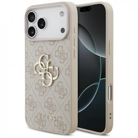 Case Guess 4G Big Logo for iPhone 17 Pro Max pink