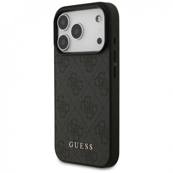 Guess 4G Classic Case for iPhone 17 Pro Black