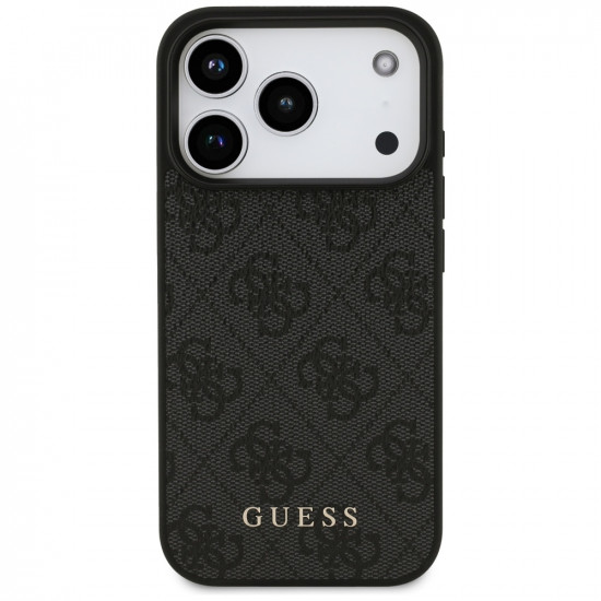 Guess 4G Classic Case for iPhone 17 Pro Black