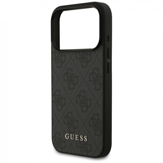 Guess 4G Classic Case for iPhone 17 Pro Black