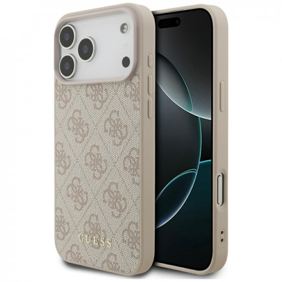 Guess 4G Classic Case for iPhone 17 Pro Max Pink