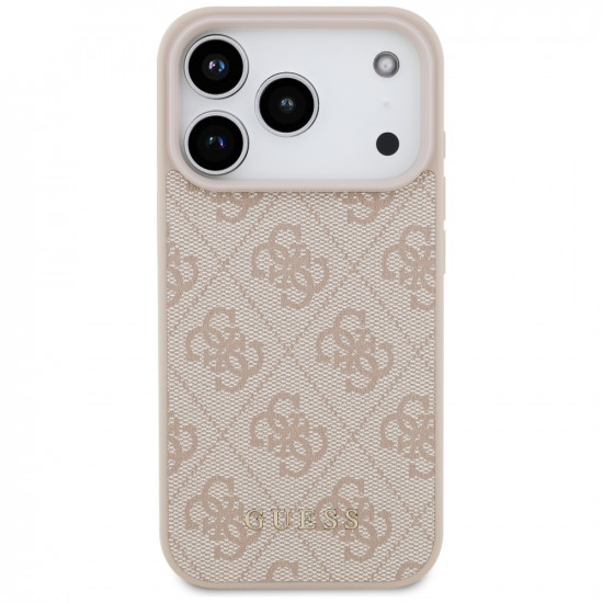 Guess 4G Classic Case for iPhone 17 Pro Pink