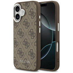 Case Guess 4G Classic Logo MagSafe for iPhone 17 brown