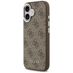 Case Guess 4G Classic Logo MagSafe for iPhone 17 brown