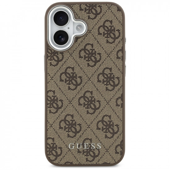 Case Guess 4G Classic Logo MagSafe for iPhone 17 brown