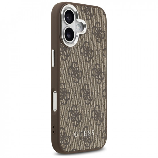 Case Guess 4G Classic Logo MagSafe for iPhone 17 brown