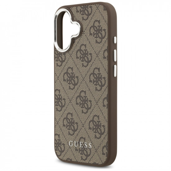 Case Guess 4G Classic Logo MagSafe for iPhone 17 brown