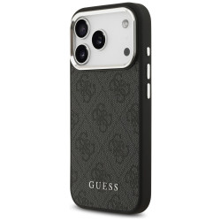 Case Guess 4G Classic Logo MagSafe for iPhone 17 Pro black