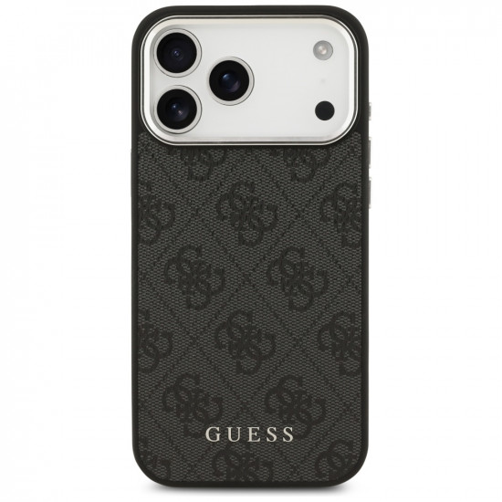 Case Guess 4G Classic Logo MagSafe for iPhone 17 Pro Max black