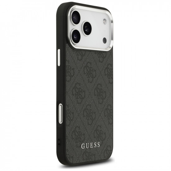 Case Guess 4G Classic Logo MagSafe for iPhone 17 Pro Max black
