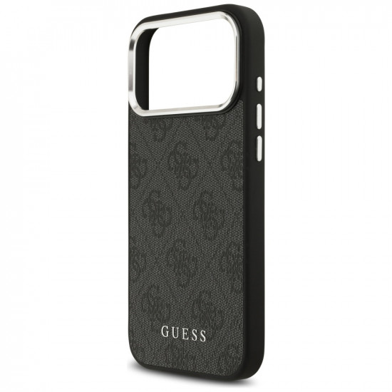 Case Guess 4G Classic Logo MagSafe for iPhone 17 Pro Max black