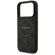 Guess 4G Ring Classic Logo MagSafe case for iPhone 17 Pro black