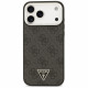 Case Guess 4G Triangle Logo MagSafe for iPhone 17 Pro Max black silver Case Guess 4G Triangle Logo MagSafe for iPhone 17 Pro Max black silver